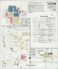 Victor, Colorado 1919 - Old Map Colorado Fire Insurance Index