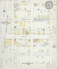 Wellington, Colorado 1909 - Old Map Colorado Fire Insurance Index