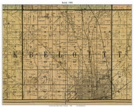 Beloit, Wisconsin 1900 Old Town Map Custom Print - Rock Co.