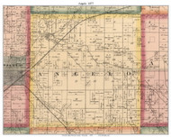 Angelo, Wisconsin 1877 Old Town Map Custom Print - Monroe Co.