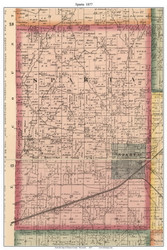 Sparta, Wisconsin 1877 Old Town Map Custom Print - Monroe Co.