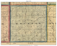 Bristol, Wisconsin 1873 Old Town Map Custom Print - Kenosha Co.