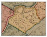 West Newbury, Massachusetts 1856 Old Town Map Custom Print - Essex Co.