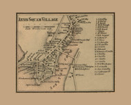 Annis Squam Village, Gloucester, Massachusetts 1856 Old Town Map Custom Print - Essex Co.