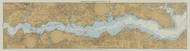 Rappahannock River - Corrotoman River to Cat Point Creek 1984 - Virginia Harbors Custom Chart