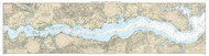 Rappahannock River - Corrotoman River to Cat Point Creek 2013 - Virginia Harbors Custom Chart