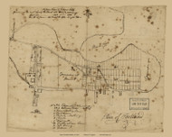 Portland 1800  - Old Map Reprint - Maine Cities Other