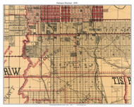 Farmers Precinct, Utah 1890 Old Town Map Custom Print - Salt Lake Co.