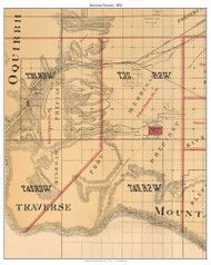 Herriman Precinct, Utah 1890 Old Town Map Custom Print - Salt Lake Co.