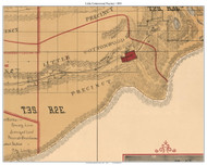 Little Cottonwood Precinct, Utah 1890 Old Town Map Custom Print - Salt Lake Co.