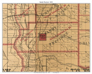 Sandy Precinct, Utah 1890 Old Town Map Custom Print - Salt Lake Co.