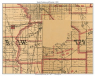 South Cottonwood (now Murray) Precint, Utah 1890 Old Town Map Custom Print - Salt Lake Co.