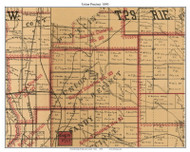 Union Precinct, Utah 1890 Old Town Map Custom Print - Salt Lake Co.