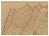 Hedgesville, West Virginia 1894 Old Town Map Custom Print - Berkeley Co.