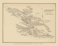 Goffstown Village, New Hampshire 1892 Old Town Map CUSTOM Reprint - Hurd State Atlas Hillsboro