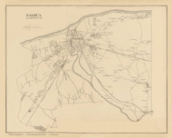 Nashua, New Hampshire 1892 Old Town Map CUSTOM Reprint - Hurd State Atlas Hillsboro