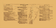 Marshall County Business Directory, West Virginia 1871 Old Town Map Custom Print - Northern Panhandle