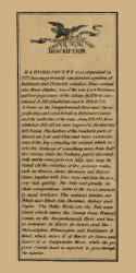 History "Description", Maryland 1858 Old Town Map Custom Print - Harford Co.