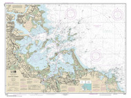 Boston Harbor 2016 - Old Map Nautical Chart AC Harbors 13270 - Massachusetts