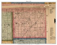 Macon, Michigan 1864 Old Town Map Custom Print - Lenawee Co