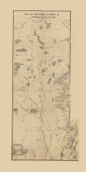 Wildlands, Maine 1859 Old Town Map Custom Print - Penobscot Co.