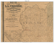 Holland, Wisconsin 1874 Old Town Map Custom Print - La Crosse Co