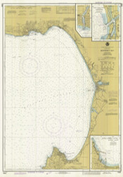 Monterey Bay 1981 - Old Map Nautical Chart PC Harbors 18685 - California