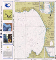 Monterey Bay 1998 - Old Map Nautical Chart PC Harbors 18685 - California
