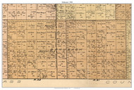Bohnsack, North Dakota 1900 Old Town Map Custom Print - Traill Co