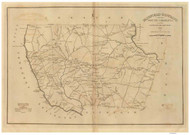 Fairfield District, 1825 South Carolina - Old Map Reprint - Mills Atlas RSY