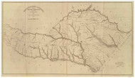 Orangeburg District, 1825 South Carolina - Old Map Reprint - Mills Atlas RSY