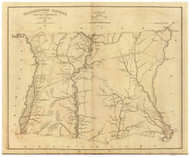 Williamsburgh District, 1825 South Carolina - Old Map Reprint - Mills Atlas RSY
