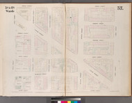 New York City, NY Fire Insurance 1853 Sheet 37 V3 - Old Map Reprint - New York