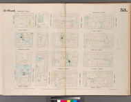New York City, NY Fire Insurance 1853 Sheet 38 V3 - Old Map Reprint - New York