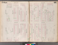 New York City, NY Fire Insurance 1853 Sheet 48 V4 - Old Map Reprint - New York
