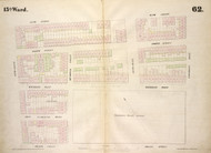 New York City, NY Fire Insurance 1854 Sheet 62 V5 - Old Map Reprint - New York