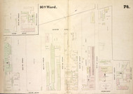 New York City, NY Fire Insurance 1854 Sheet 74 V5 - Old Map Reprint - New York