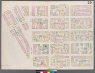 New York City, NY Fire Insurance 1857 Sheet 29 V2 - Old Map Reprint - New York