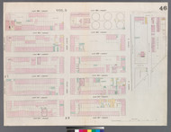 New York City, NY Fire Insurance 1859 Sheet 46 V3 - Old Map Reprint - New York