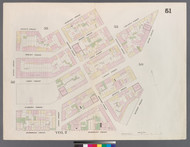 New York City, NY Fire Insurance 1859 Sheet 51 V4 - Old Map Reprint - New York