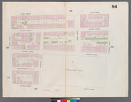 New York City, NY Fire Insurance 1859 Sheet 54 V4 - Old Map Reprint - New York