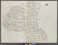 New York City, NY Fire Insurance 1859 Sheet 55 V4 - Old Map Reprint - New York