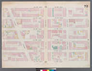 New York City, NY Fire Insurance 1859 Sheet 72 V5 - Old Map Reprint - New York