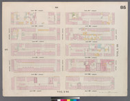 New York City, NY Fire Insurance 1859 Sheet 85 V6 - Old Map Reprint - New York