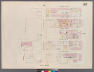 New York City, NY Fire Insurance 1859 Sheet 87 V6 - Old Map Reprint - New York