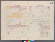 New York City, NY Fire Insurance 1859 Sheet 96 V6 - Old Map Reprint - New York