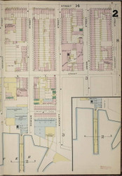 Brooklyn, NY Fire Insurance 1886 Sheet 2-R V1 - Old Map Reprint - New York