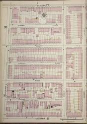 Brooklyn, NY Fire Insurance 1886 Sheet 14-L V1 - Old Map Reprint - New York