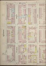 Brooklyn, NY Fire Insurance 1886 Sheet 15-L V1 - Old Map Reprint - New York