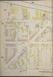 Brooklyn, NY Fire Insurance 1886 Sheet 19-L V1 - Old Map Reprint - New York